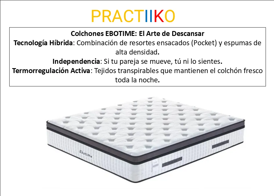 COLCHON EBOTIME INDIVIDUAL 100x190 - 1